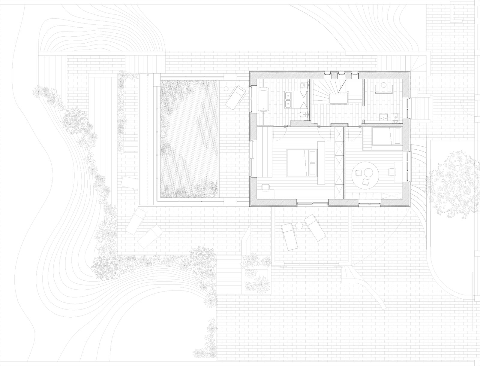 projekt domu na Biskupinie Wroclaw rzut pietra rozbudowa willi na Biskupinie